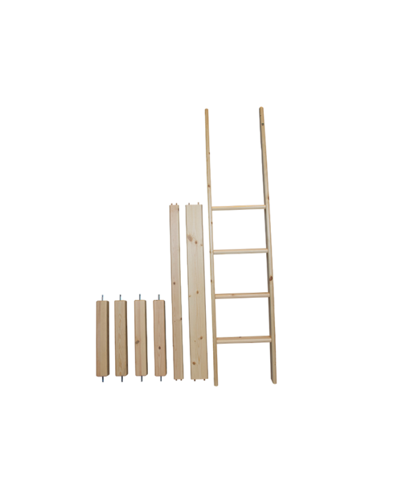 Mojo Junior højseng tilbehørspakke 160 cm